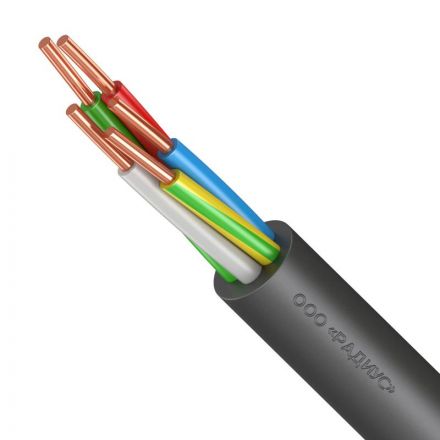 Кабель силовой ВВГнг(А)-LS 5х1.5 ТРТС (100м)