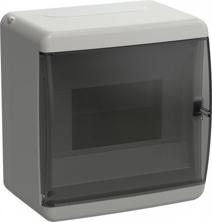 Корпус пластиковый навесной на 6 модулей КМПн-6 IP41 TEKFOR Mini белый