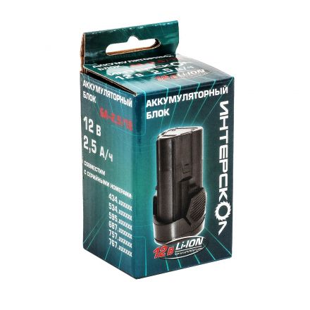 БА-2,5/12 аккум. блок 2,5 Ач, 12В, Li-ion