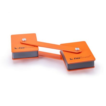 Держатель магнитный шарнирный TWIN двойной, 0-360 град., усилие 2x22кг