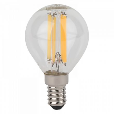 Лампа светодиодная филаментная LED Star Шарообразная 6Вт (замена 75Вт), 750Лм, 2700К, цоколь E14 OSRAM