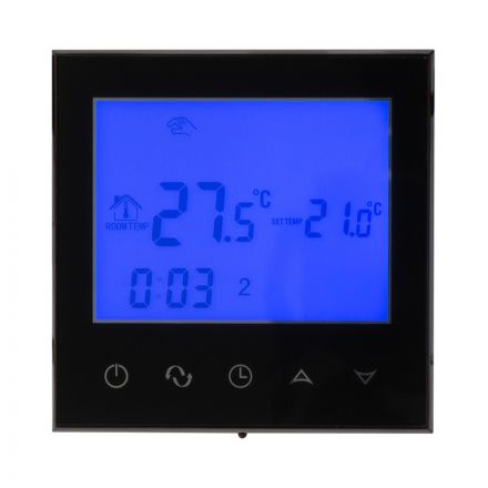 Терморегулятор с сенсорными кнопками R150 Wi-Fi   (черный) REXANT