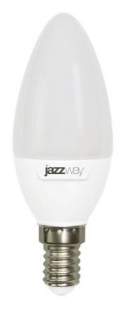 Лампа светодиодная LED 11Вт 230Вт E14 белый матовый свеча Jazzway