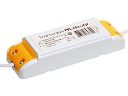 Драйвер 800мА для PPL 600/1200 36w DC30-42v