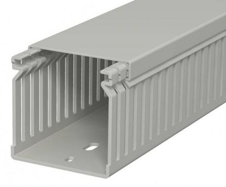 Распределительный кабельный канал LK4 60x60x2000 мм (ПВХ, серый)