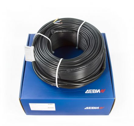 Кабель нагревательный для кровли и грунта ДЕВИ Snow-30T   1860 Вт   230 В   63 м