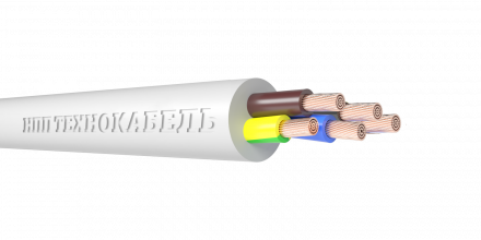 Провод ПВС 5х2,5(4х2,5+1х2,5) ТРТС