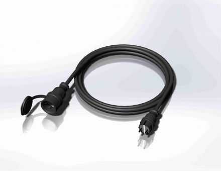 Удлинитель кабельный Schuko-Schuko IP44  XTREM H07RN-F 3G1.5 10 м.