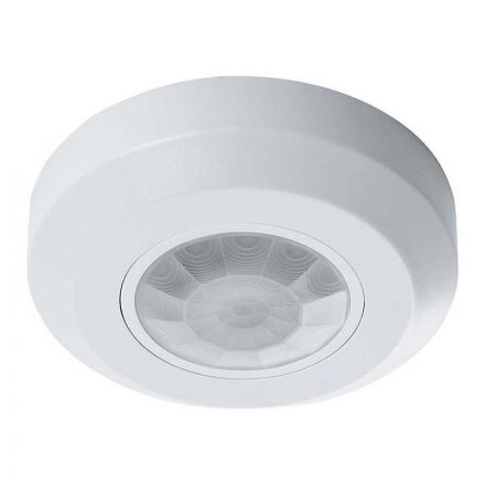 Датчик движения ИК потолочный 400w 360 гр. 8м IP20 белый