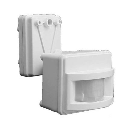 Датчик движения PMS-IR 017 1200Вт 120гр. 2-12м IP44 WH Jazzwa