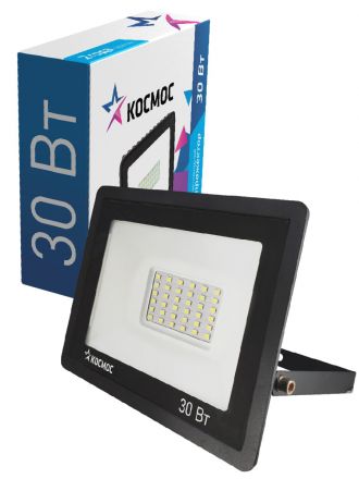 Прожектор светодиодный ДО-30Вт 6500К 2400Лм IP65 Космос