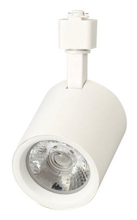 Светильник светодиодный трековый на шинопровод ДПО-30w 4000K 24° WH (белый) IP40 jazzway