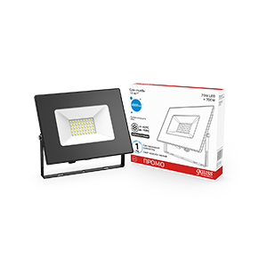 Прожектор светодиодный ДО-70 Вт 4800 Лм 6500К IP65 175-265 В PROMO черный LED Elementary Gauss