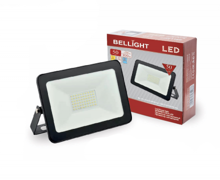 Прожектор светодиодный BL-LFL-2-50-12/24/36 slim/СДО 2-50-12/24/36 slim, 4500К, 4000 Lm, IP65