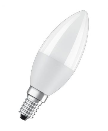Лампа светодиодная LED 10 Вт E14 6500К 800Лм свеча 220 В (замена 75Вт) OSRAM