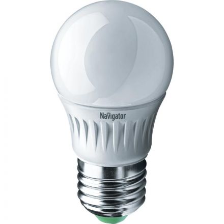 Лампа светодиодная 6вт NLL-G45-6-230-4K-E27-FR-SV