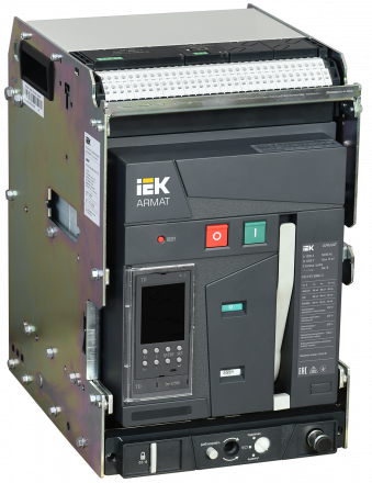 ARMAT Возд. авт. выкл. выдв. 3P A 66кА 1250А TD с акс. IEK