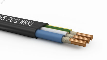 Кабель силовой ВВГ-Пнг(А)-FRLSLTx 3х1.5 ок (N.PE)-0.66 ТРТС  100м
